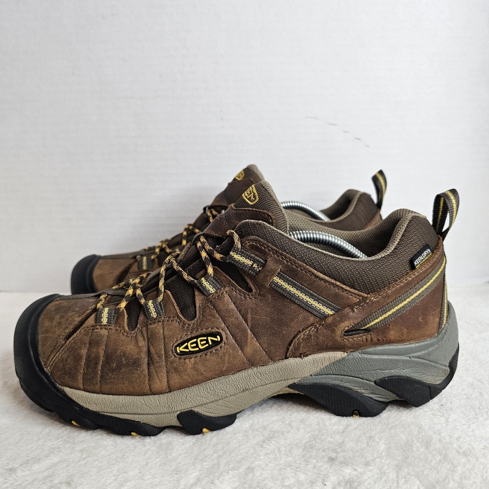 Keen Targhee II Waterproof Brown Leather Trail Hiking Shoes 1008417 Men's US 13